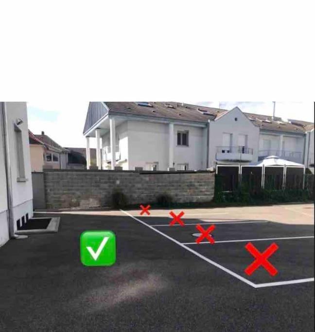 Appartement Des 3 Pays. 2 Mn De Bale+ Free Parking 생루이 외부 사진
